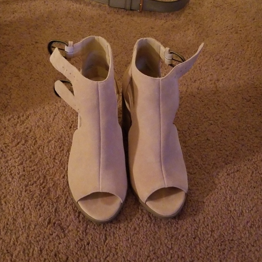 Nude Sole Society booties